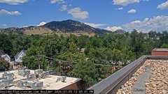 view from Boulder Mt Sanitas NW daily time lapse on 2026-07-09