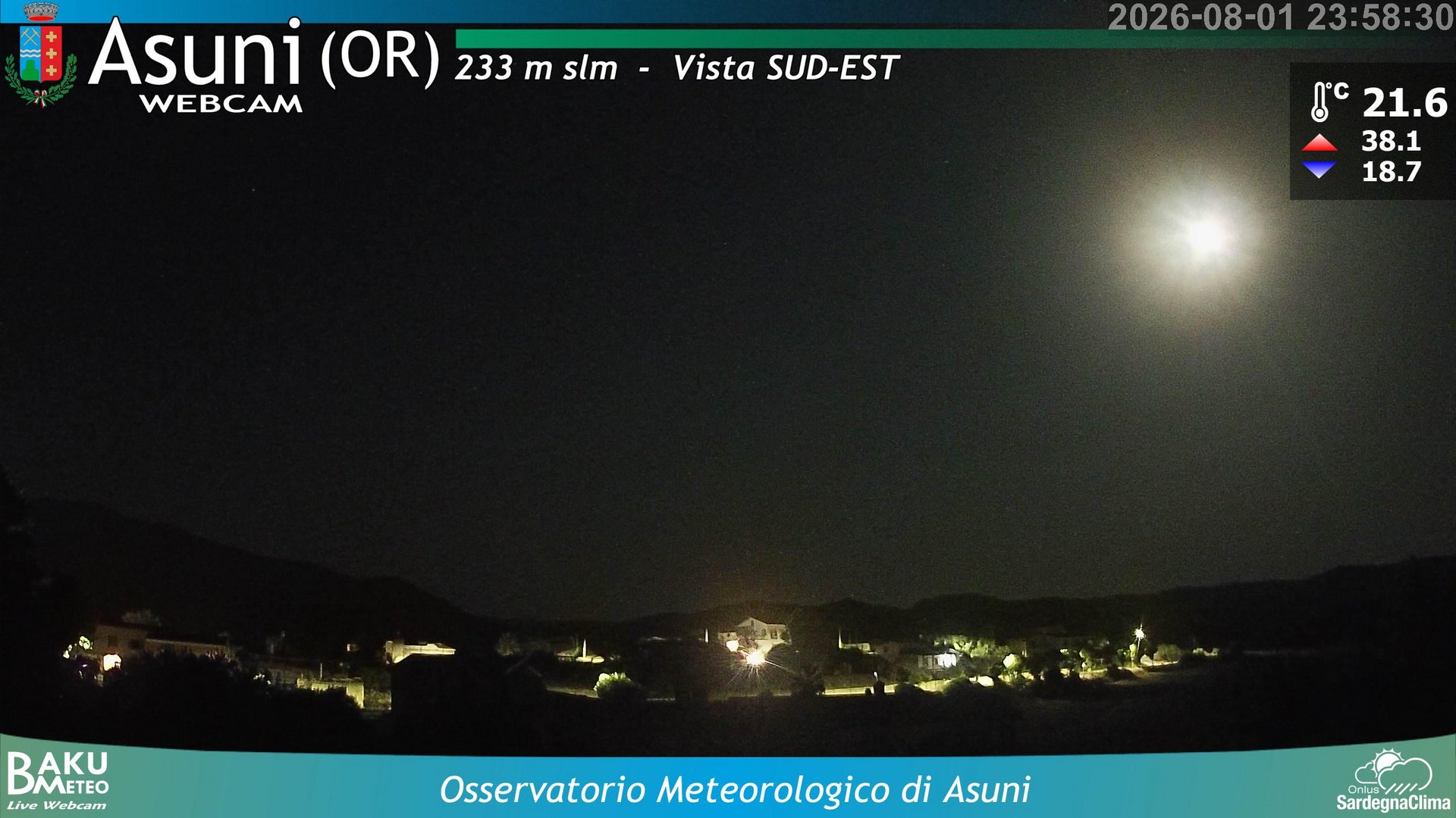 time-lapse frame, Asuni webcam