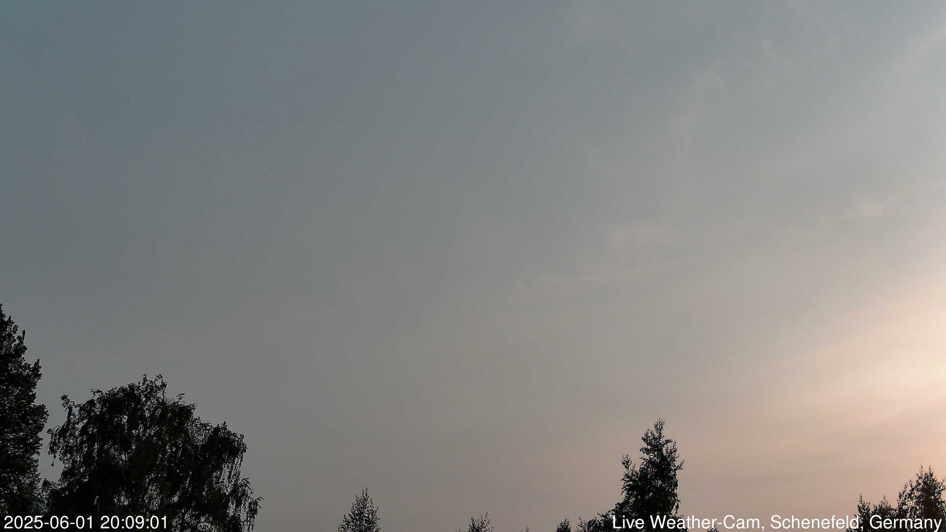 time-lapse frame, 2025-06-01 20:09-22:39 webcam