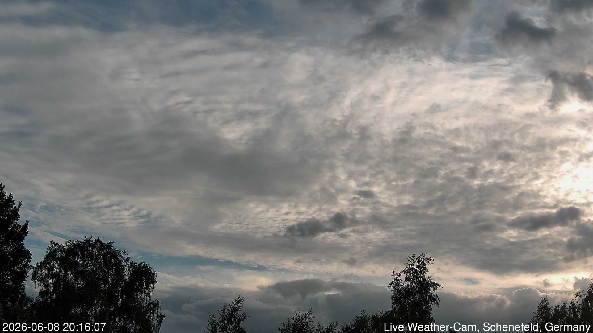time-lapse frame, 2026-06-08 20:16-22:46 webcam