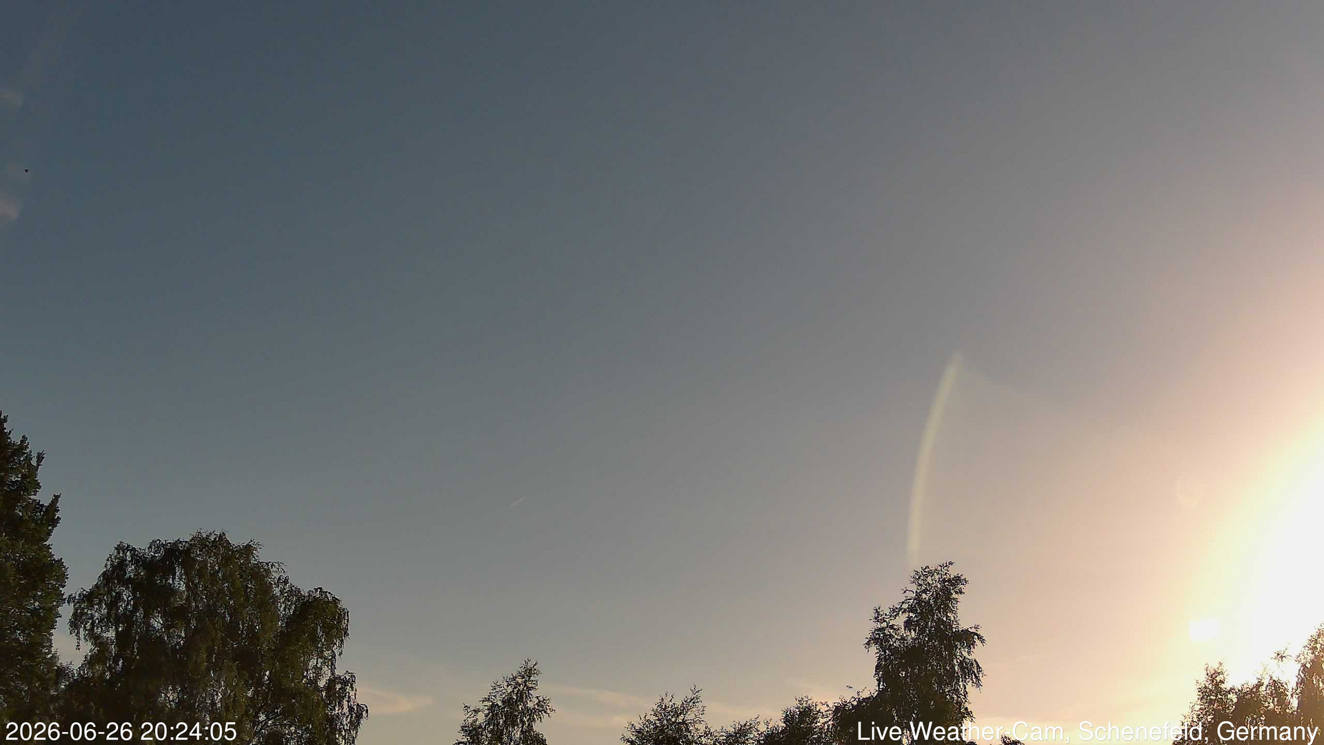 time-lapse frame, 2026-06-26 20:24-22:54 webcam