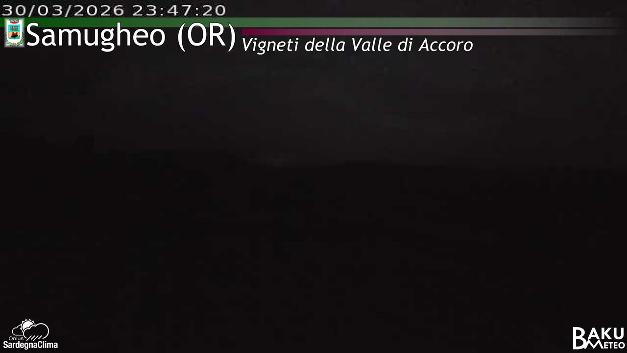 time-lapse frame, Samugheo webcam