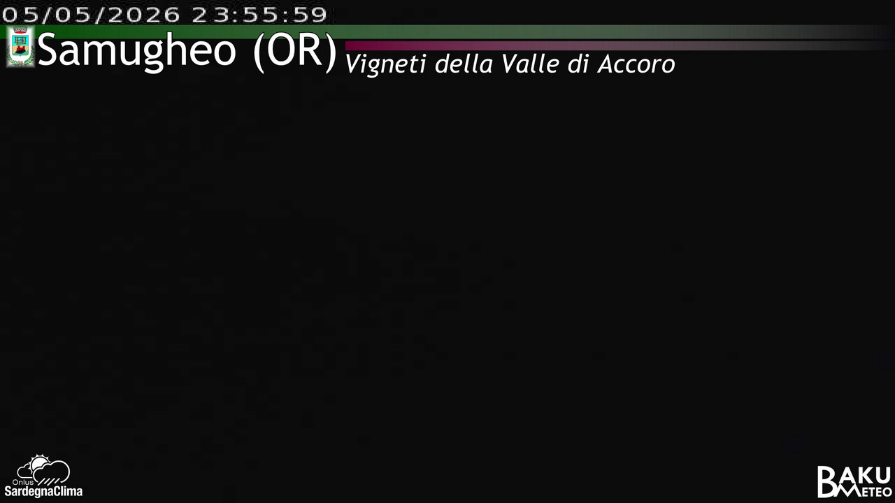 time-lapse frame, Samugheo webcam