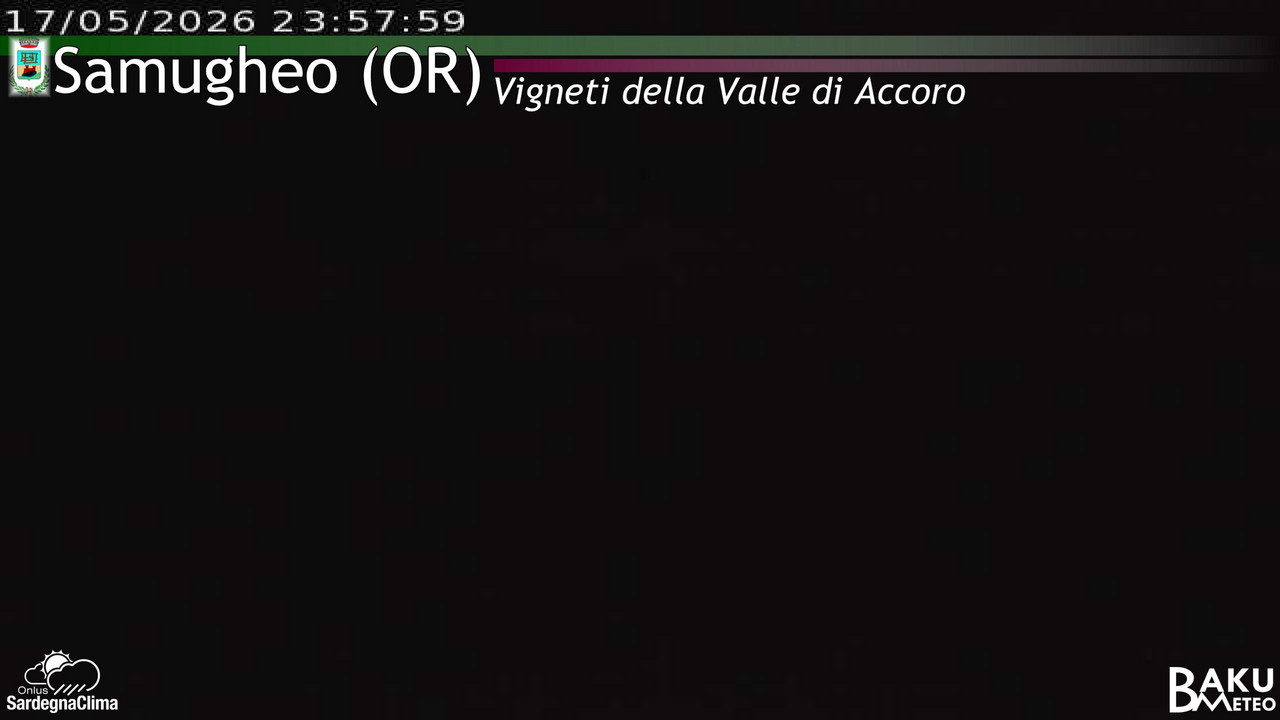 time-lapse frame, Samugheo webcam