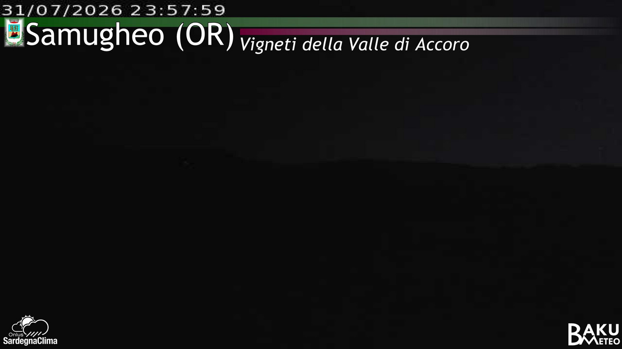 time-lapse frame, Samugheo webcam