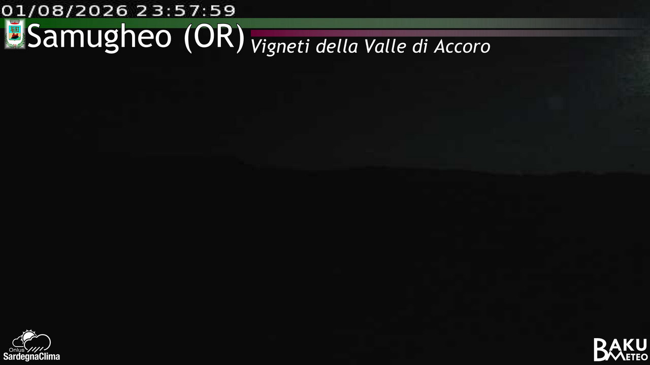 time-lapse frame, Samugheo webcam