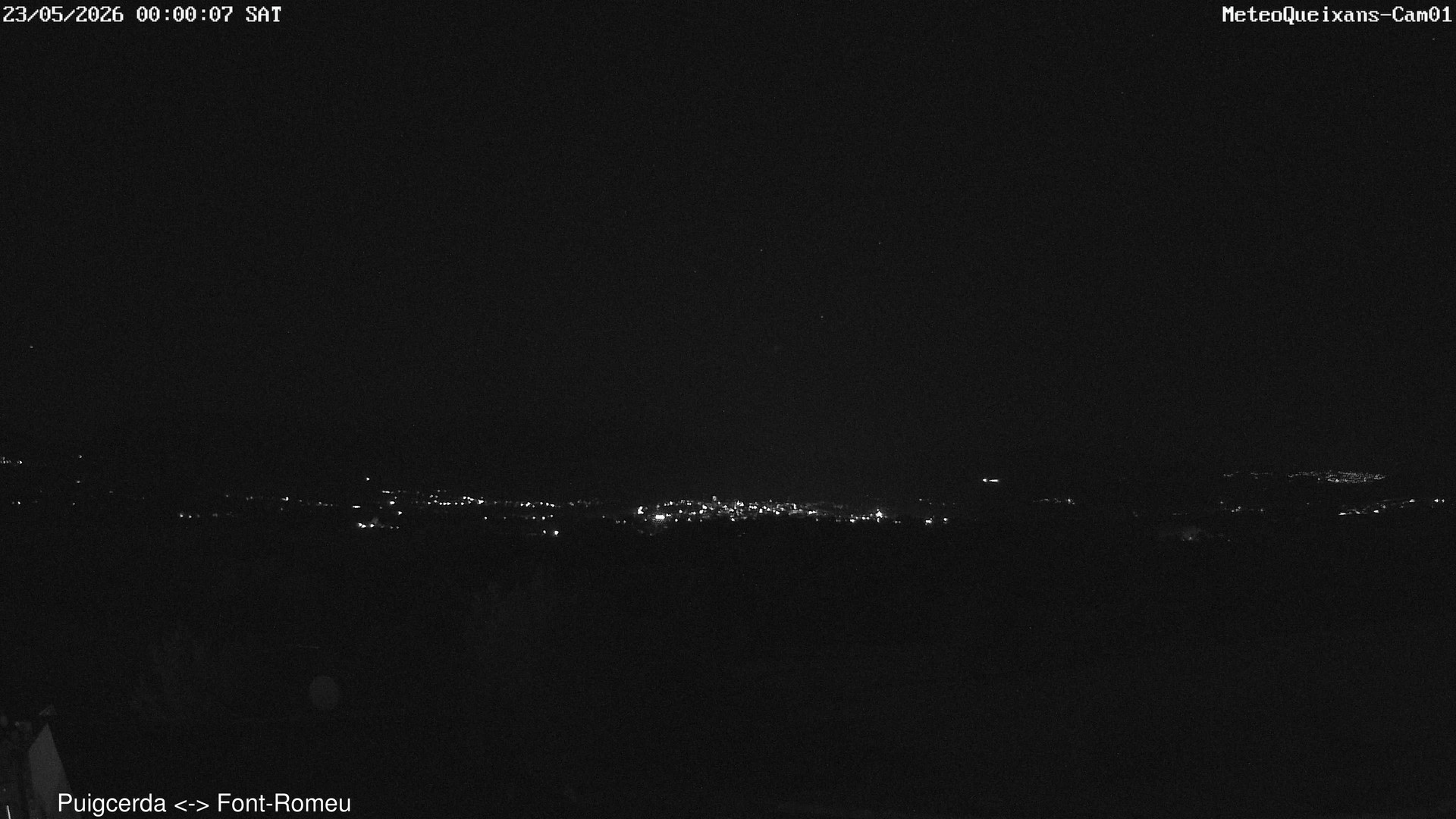 time-lapse frame, CAM01 - MeteoQueixans webcam
