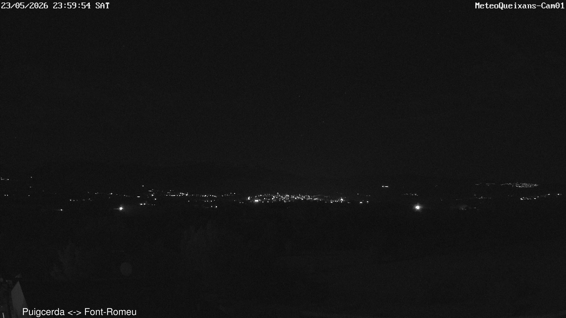 time-lapse frame, CAM01 - MeteoQueixans webcam