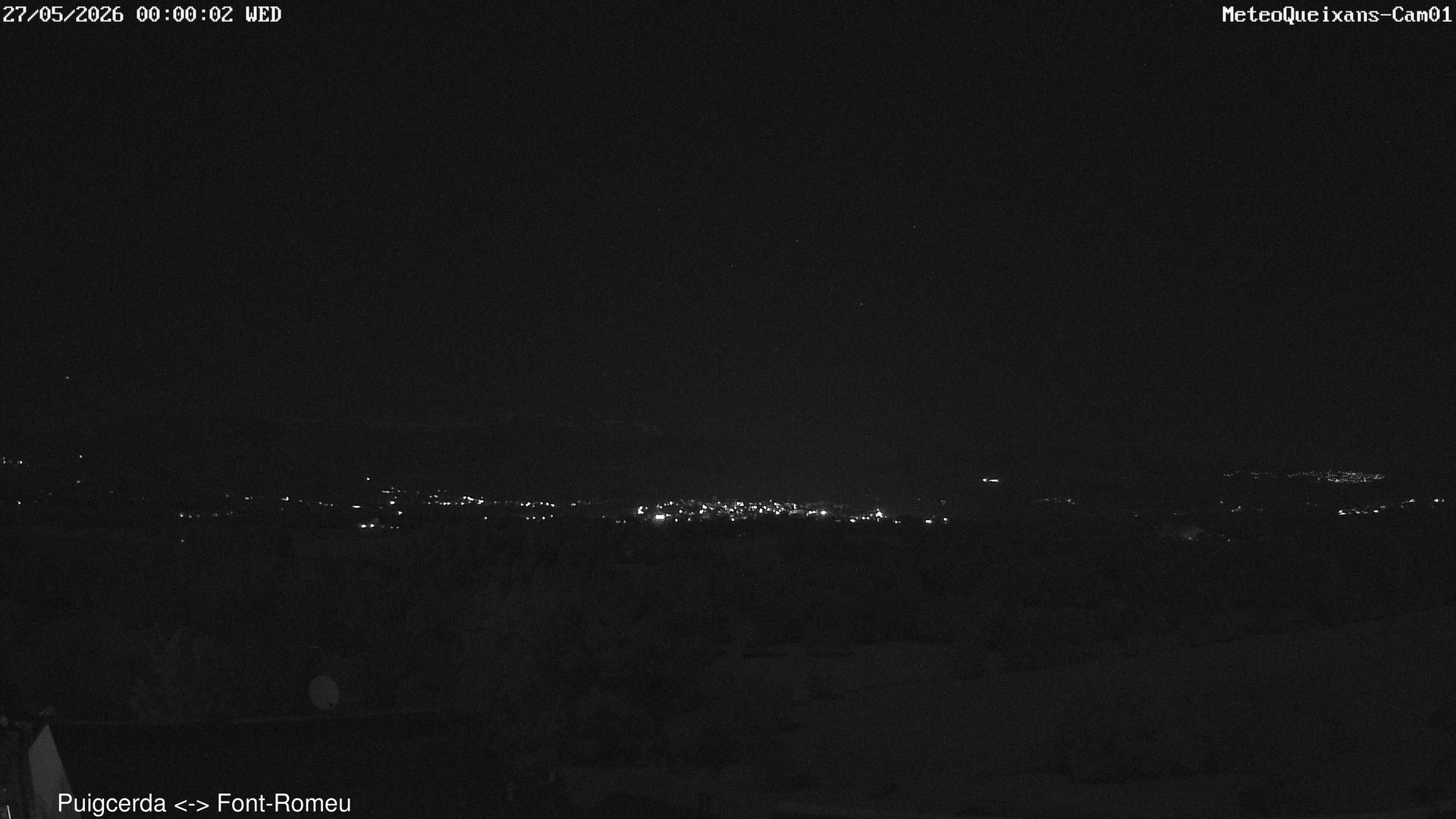 time-lapse frame, CAM01 - MeteoQueixans webcam