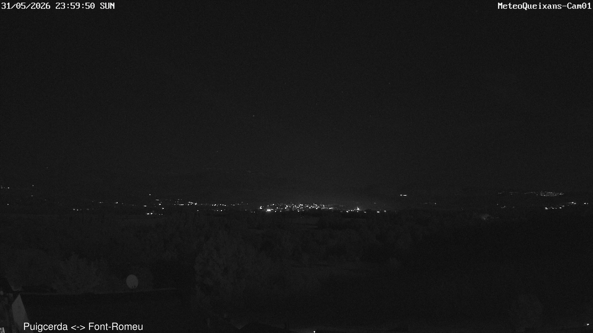 time-lapse frame, CAM01 - MeteoQueixans webcam