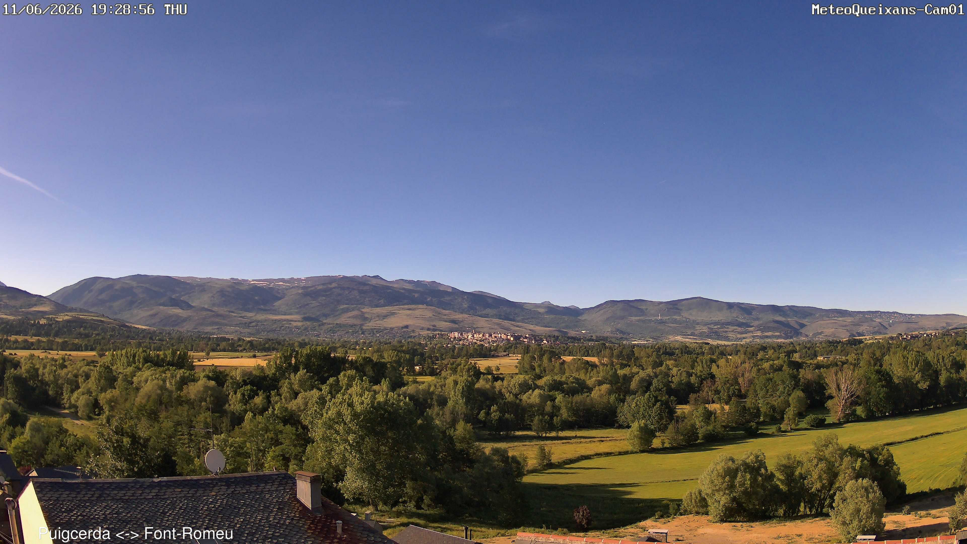 time-lapse frame, CAM01 - MeteoQueixans webcam