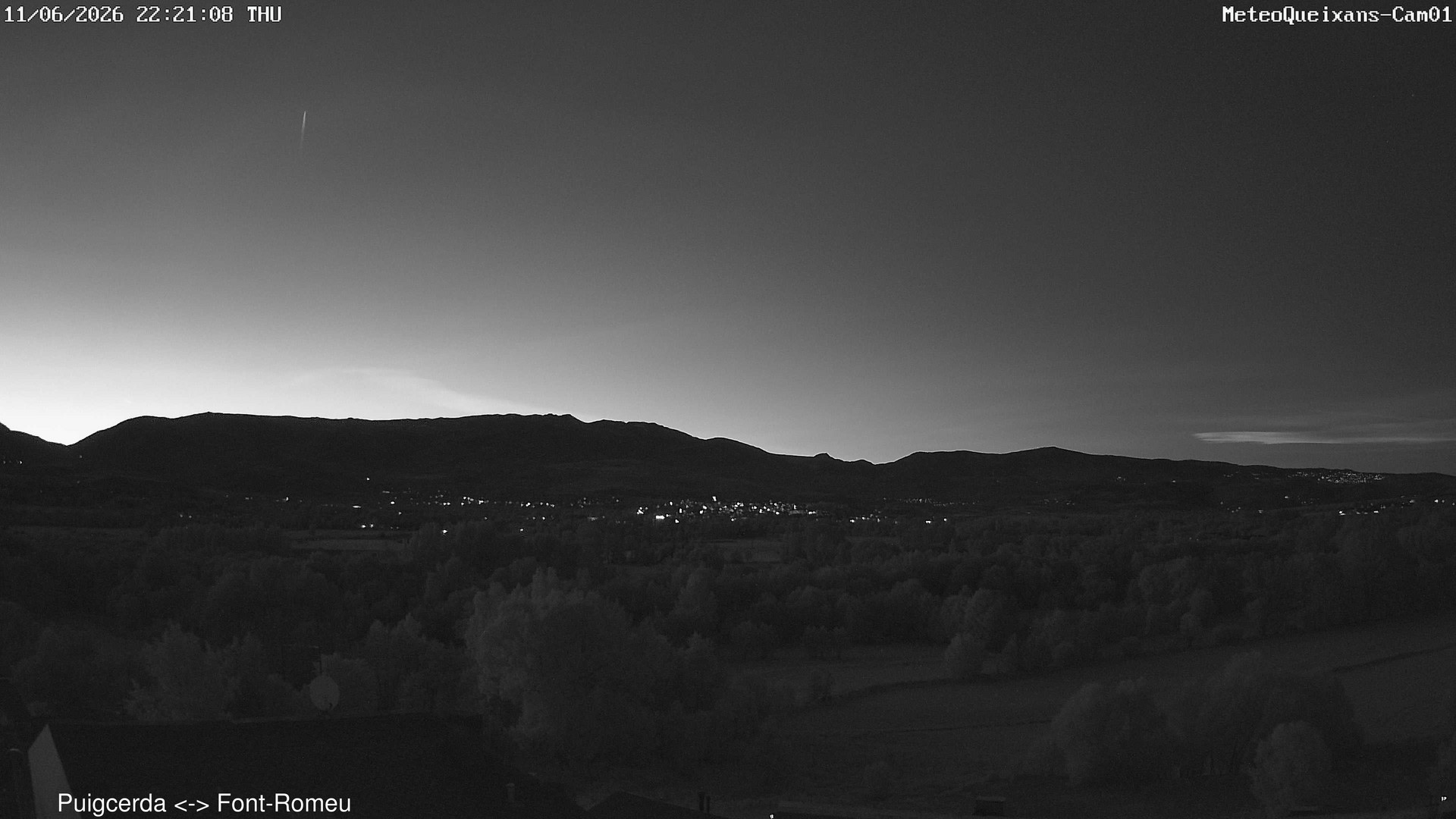 time-lapse frame, CAM01 - MeteoQueixans webcam