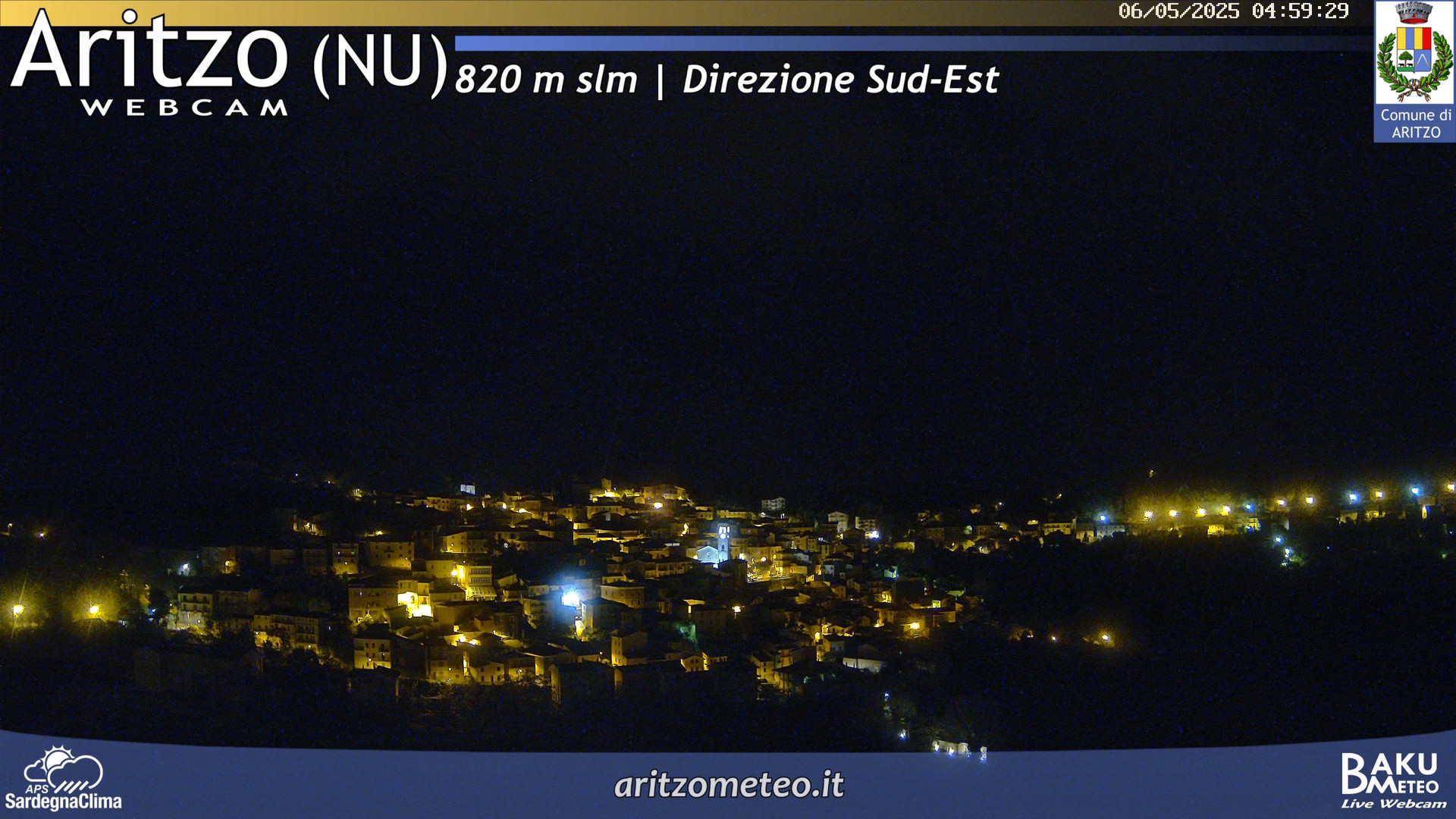 time-lapse frame, Aritzo webcam