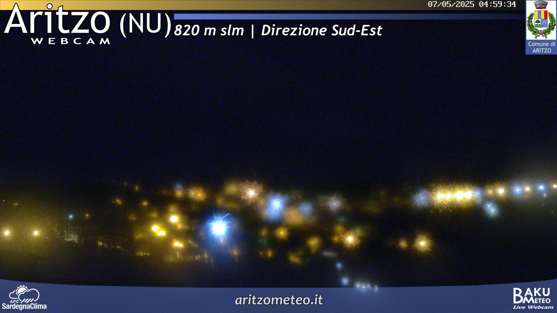 time-lapse frame, Aritzo webcam