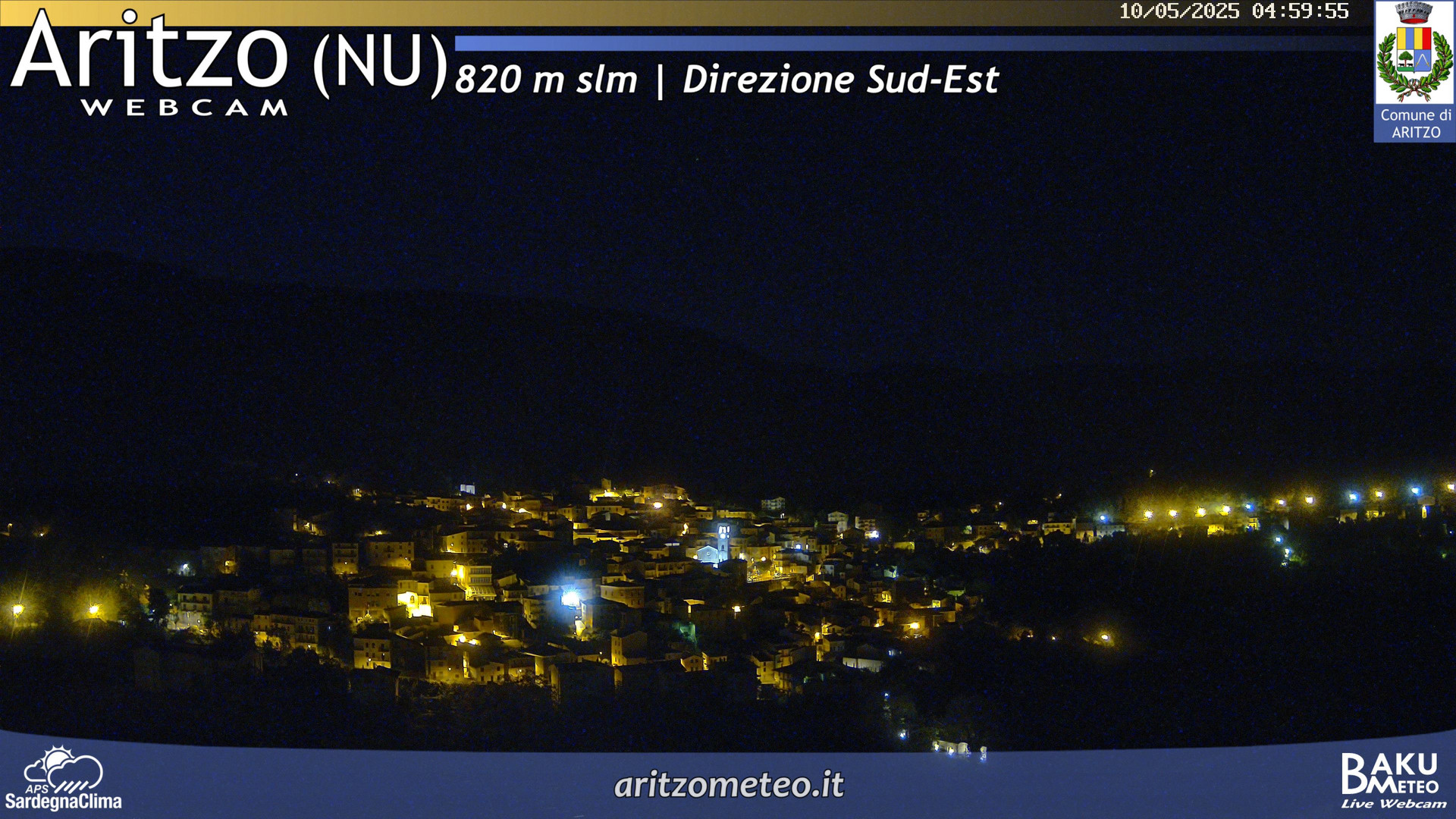 time-lapse frame, Aritzo webcam