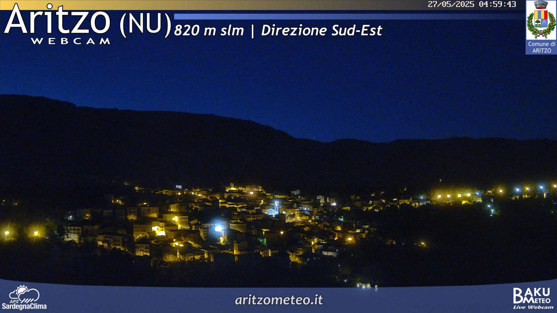 time-lapse frame, Aritzo webcam