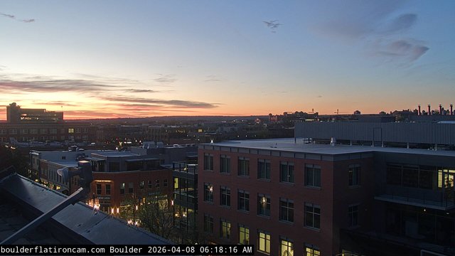 time-lapse frame, Boulder East daily time lapse webcam