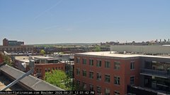 view from Boulder East daily time lapse on 2026-04-21