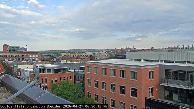 time-lapse frame, Boulder East daily time lapse webcam