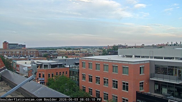 time-lapse frame, Boulder East daily time lapse webcam