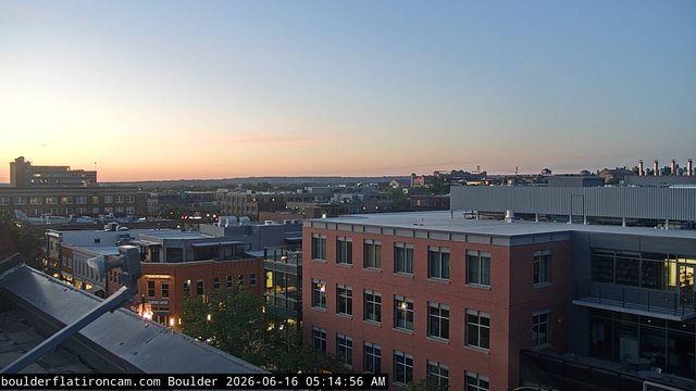 time-lapse frame, Boulder East daily time lapse webcam