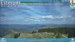 view from Monte Santa Vittoria on 2026-03-30