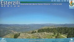 view from Monte Santa Vittoria on 2026-04-10
