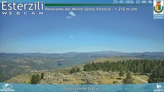 view from Monte Santa Vittoria on 2026-05-25
