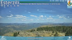 view from Monte Santa Vittoria on 2026-05-26