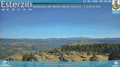 view from Monte Santa Vittoria on 2026-06-12