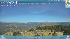 view from Monte Santa Vittoria on 2026-06-12
