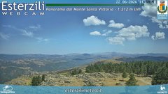 view from Monte Santa Vittoria on 2026-06-22