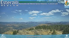 view from Monte Santa Vittoria on 2026-07-05