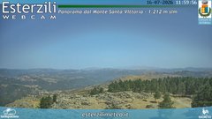 view from Monte Santa Vittoria on 2026-07-16