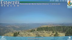 view from Monte Santa Vittoria on 2026-07-29