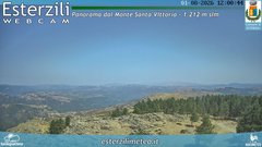 view from Monte Santa Vittoria on 2026-08-01