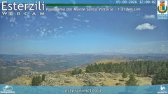 view from Monte Santa Vittoria on 2026-08-05