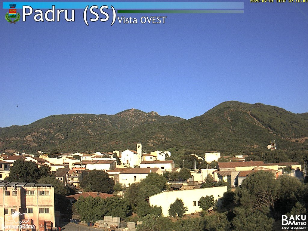 time-lapse frame, Padru webcam