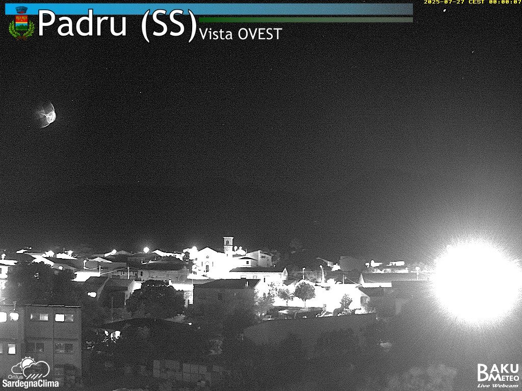 time-lapse frame, Padru webcam