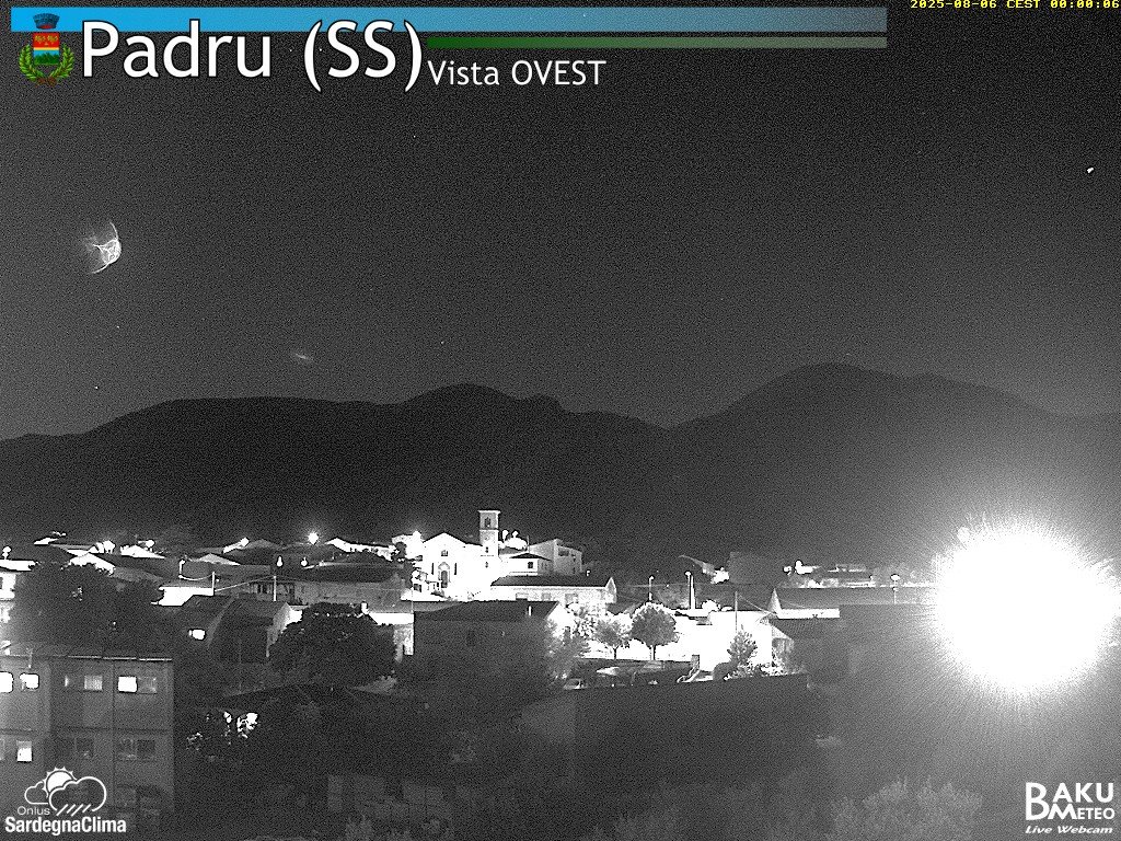 time-lapse frame, Padru webcam