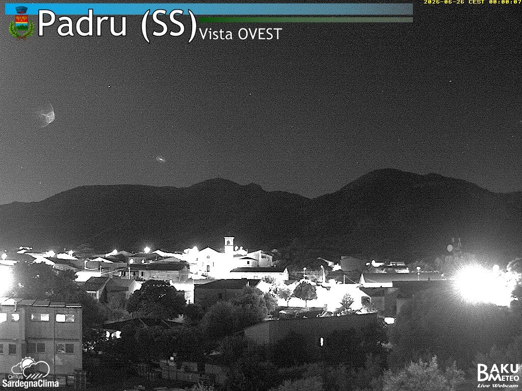 time-lapse frame, Padru webcam