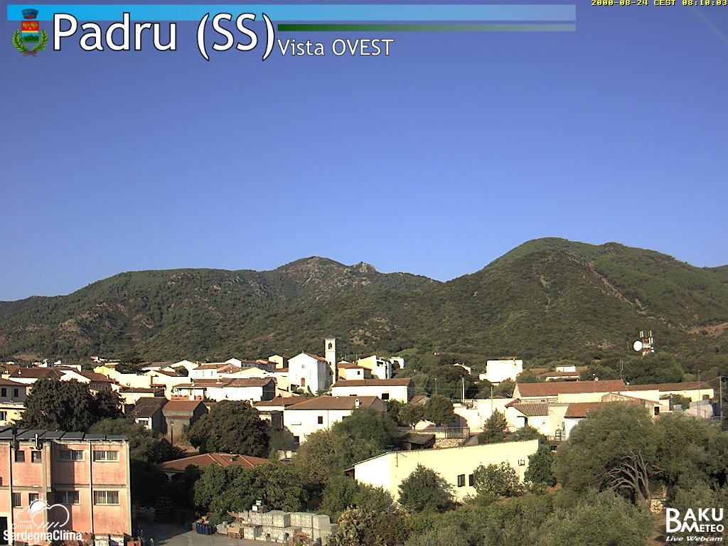 time-lapse frame, Padru webcam