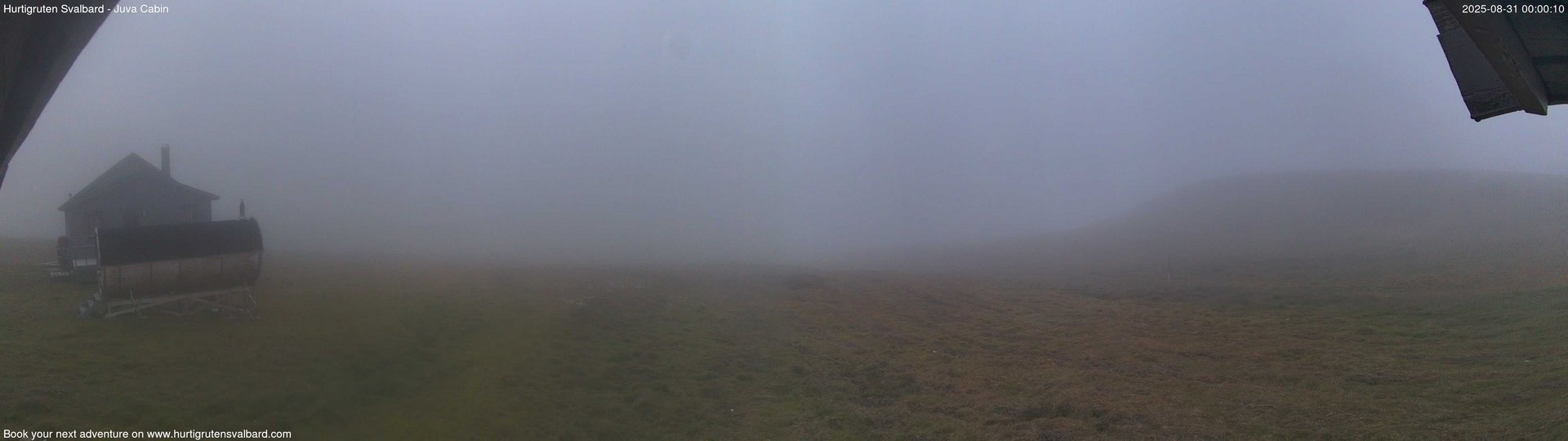 time-lapse frame, Hurtigruten Svalbard - Brentskaret webcam