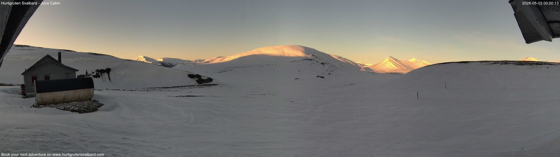 Hurtigruten Svalbard - Brentskaret webcam time-lapse frame, Hurtigruten Svalbard - Brentskaret webcam