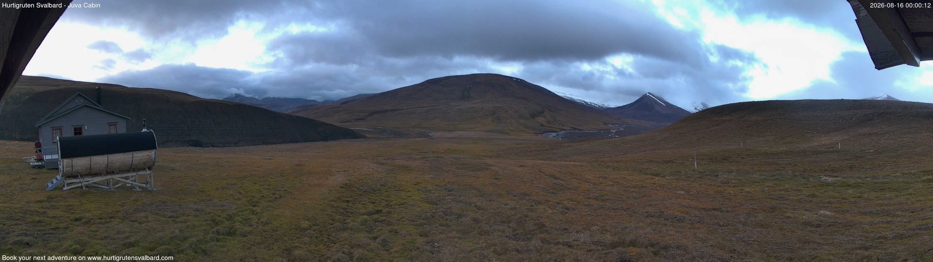 Hurtigruten Svalbard - Brentskaret webcam time-lapse frame, Hurtigruten Svalbard - Brentskaret webcam