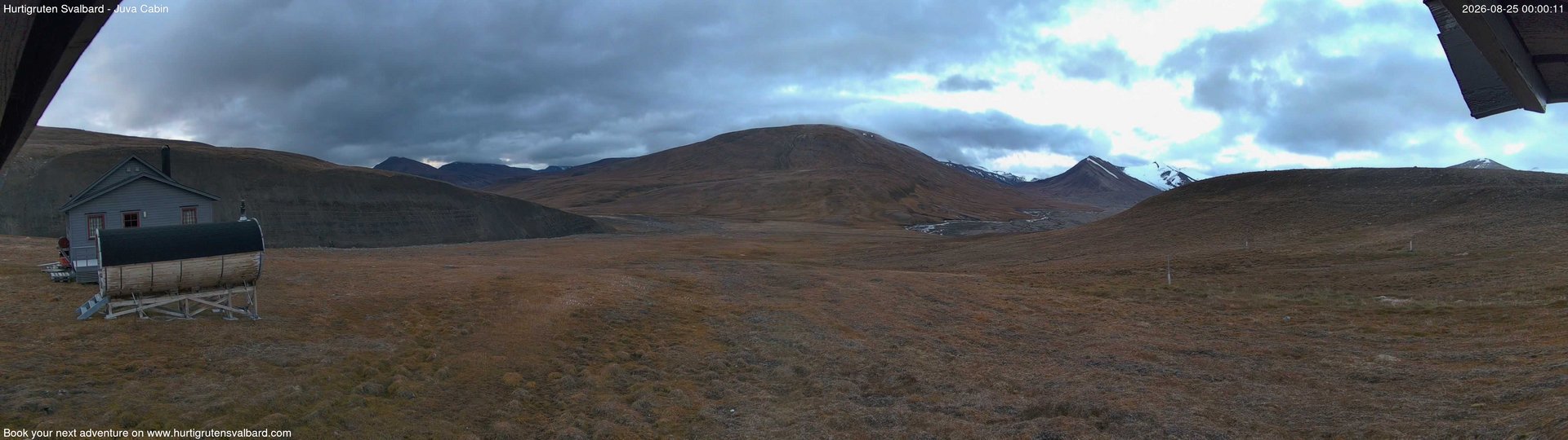 Hurtigruten Svalbard - Brentskaret webcam time-lapse frame, Hurtigruten Svalbard - Brentskaret webcam