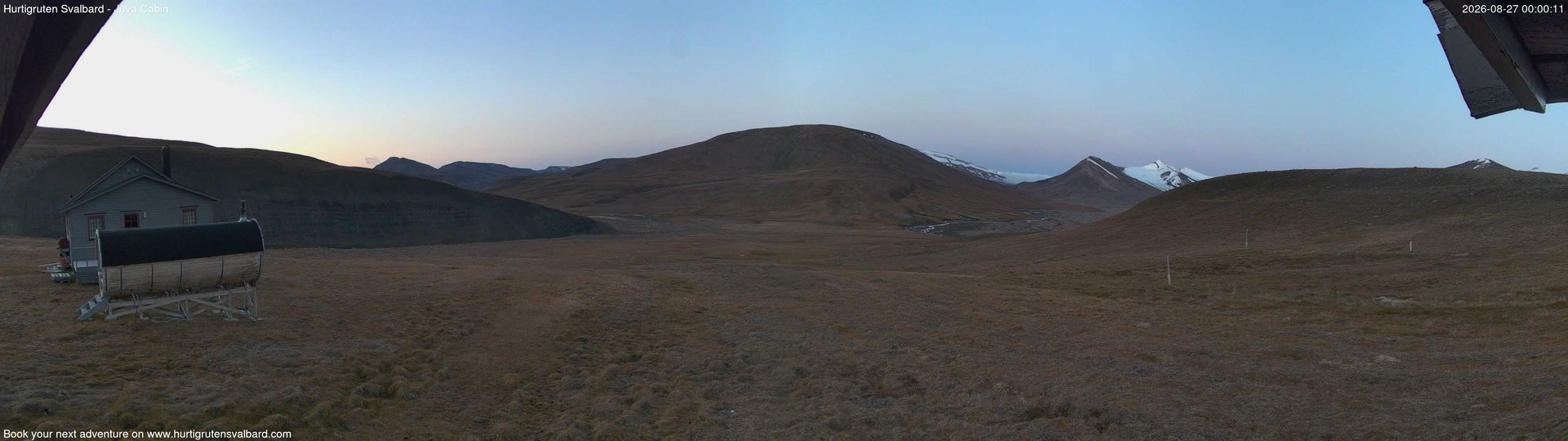 Hurtigruten Svalbard - Brentskaret webcam time-lapse frame, Hurtigruten Svalbard - Brentskaret webcam