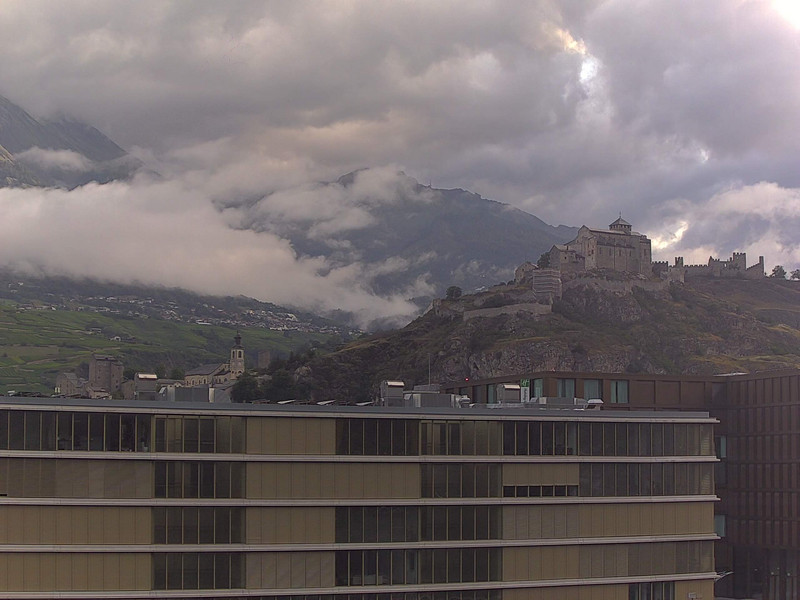 time-lapse frame, Sion - Industrie 17 webcam
