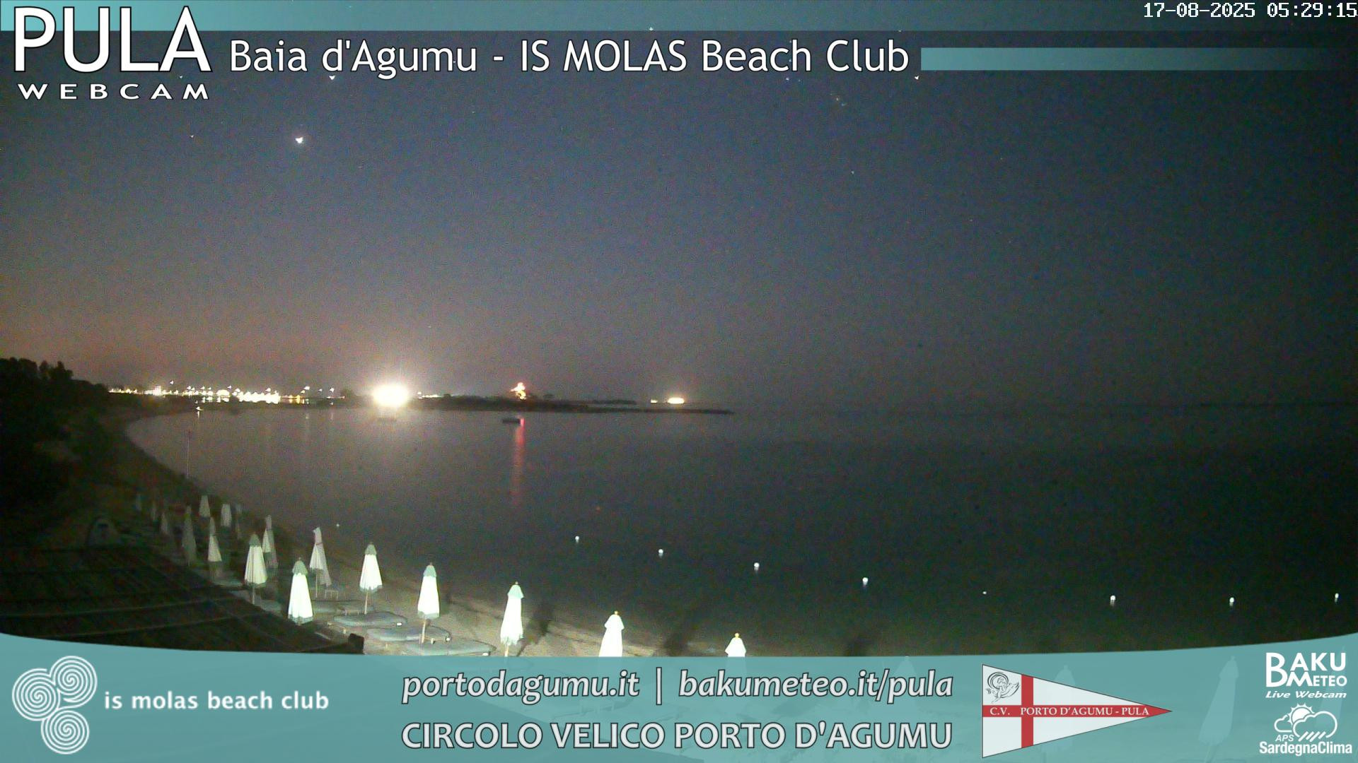 time-lapse frame, Porto d'Agumu webcam