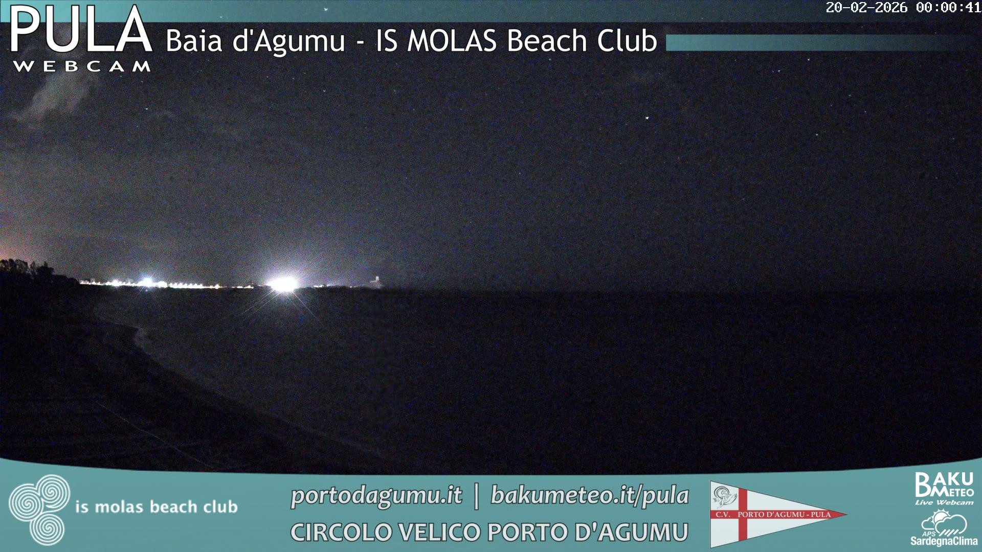 time-lapse frame, Porto d'Agumu webcam